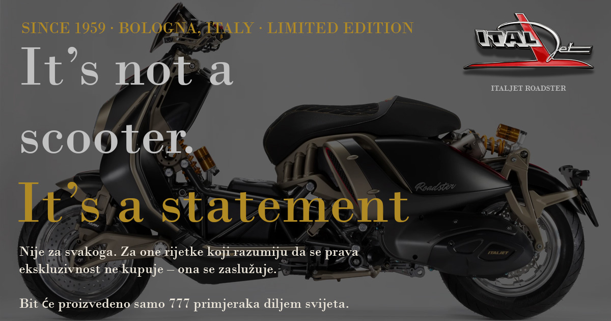 Italjet Roadster 400 Founders Edition